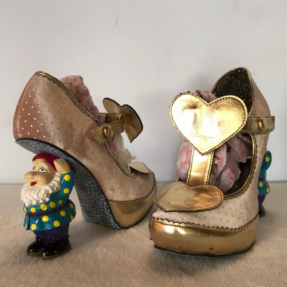 Irregular Choice Lyric heels mauve size 37 US 6.5